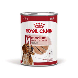 Royal Canin - Royal Canin Loaf Mousse Orta Irk Ezme Yetişkin Köpek Konservesi 12 Adet 410 Gr 