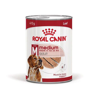 Royal Canin Loaf Mousse Orta Irk Ezme Yetişkin Köpek Konservesi 12 Adet 410 Gr 