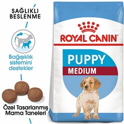 Royal Canin Medium Puppy Orta Irk Yavru Köpek Maması 4 Kg - Thumbnail