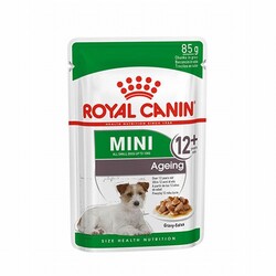 Royal Canin - Royal Canin Mini Ageing 12+ Pouch Yaşlı Köpek Konservesi 6 Adet 85 Gr 