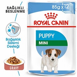 Royal Canin Mini Puppy Pouch Yavru Köpek Konservesi 12 Adet 85 Gr - Thumbnail