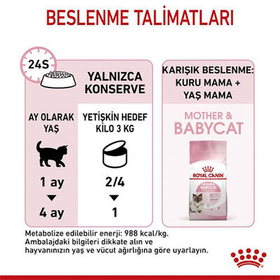 Royal Canin Mother Babycat Pate Yavru Kedi Konservesi 12 Adet 195 Gr 