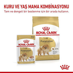 Royal Canin Pomeranian Loaf Gravy Pouch Yetişkin Köpek Konservesi 6 Adet 85 Gr - Thumbnail