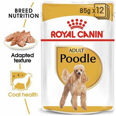 Royal Canin Poodle Pouch Adult Yetişkin Köpek Konservesi 12 Adet 85 Gr 