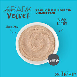 Schesir After Dark Pouch Tavuklu ve Bıldırcın Yumurtalı Tahılsız Yetişkin Kedi Konservesi 80 Gr - Thumbnail