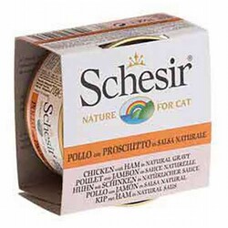 Schesir - Schesir Tavuklu ve Karidesli Soslu Yetişkin Kedi Konservesi 70 Gr 