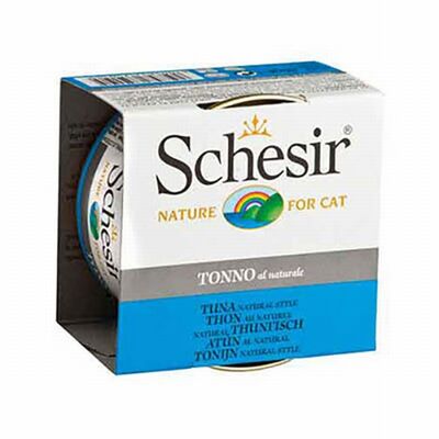 Schesir Ton Balıklı Soslu Yetişkin Kedi Konservesi 6 Adet 85 Gr 