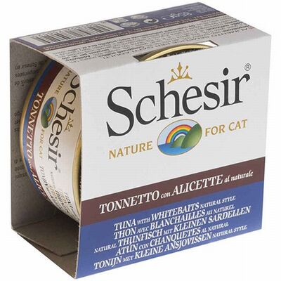 Schesir Ton ve Ringa Balıklı Yetişkin Kedi Konservesi 85 Gr 