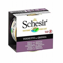 Schesir - Schesir Ton Balıklı ve Quinoalı Yetişkin Kedi Konservesi 85 Gr 