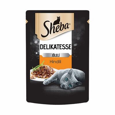 Sheba Pouch Hindili Yetişkin Kedi Konservesi 85 Gr 