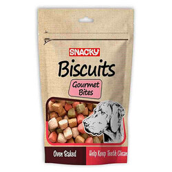 Snacky - Snacky Gourmet Bites Köpek Ödül Bisküvisi 200 Gr 