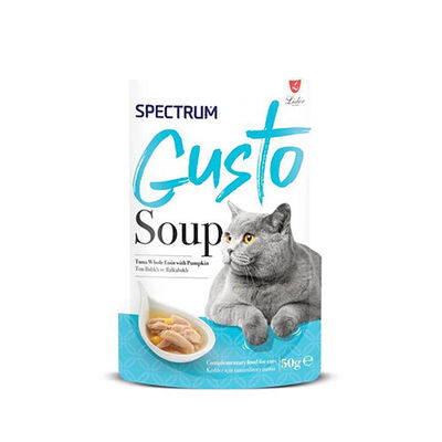 Spectrum Gusto Ton Balıklı ve Balkabaklı Kedi Çorbası 50 Gr 