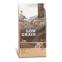 Spectrum - Spectrum Hindili Ördekli ve Yaban Mersinli Düşük Tahıllı Yetişkin Kedi Maması 2 Kg 