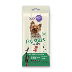 Supreme Dog Sticks Kuzulu Yetişkin Köpek Ödül Çubuğu 3x5 Gr - Thumbnail