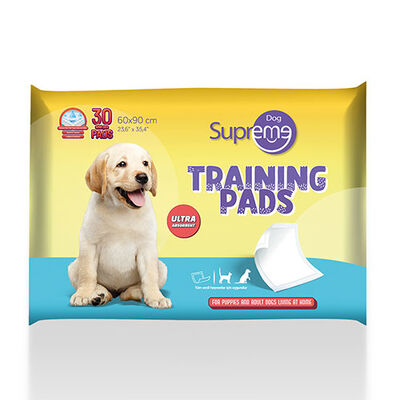 Supreme Dog Training Pads Ekstra Emici Köpek Çiş Eğitim Pedi 60x90 Cm 30'lu 