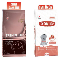 Trendline - Trendline Biftekli Yavru Köpek Maması 15 Kg 