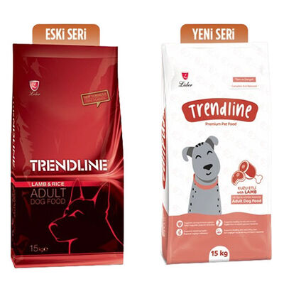 Trendline Kuzulu ve Pirinçli Yetişkin Köpek Maması 15 Kg 