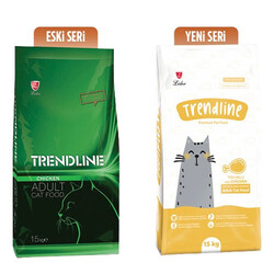 Trendline - Trendline Tavuklu Yetişkin Kedi Maması 15 Kg 