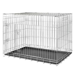 Trixie - Trixie Galvaniz Metal Köpek Taşıma Kafesi 78x62x55 Cm
