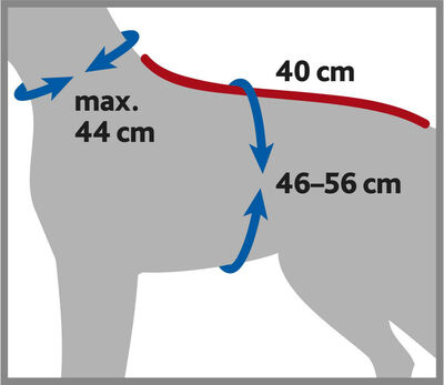 Trixie Havlu Köpek Bornozu Small 40 Cm Gri