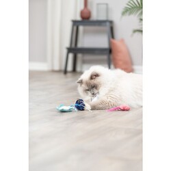 Trixie Kedi Otlu Deniz Canlıları Peluş Kedi Oyuncağı 5-8 Cm - Thumbnail