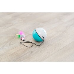 Trixie Pilli Oyun Topu ve Fare Kedi Oyuncağı 9 Cm - Thumbnail