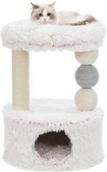 Trixie - Trixie Kedi Tırmalaması ve Yatağı Beyaz Pembe 73 Cm