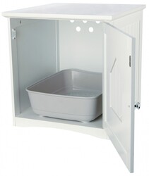 Trixie Kedi Tuvalet Evi 49x51x51 Cm Beyaz - Thumbnail