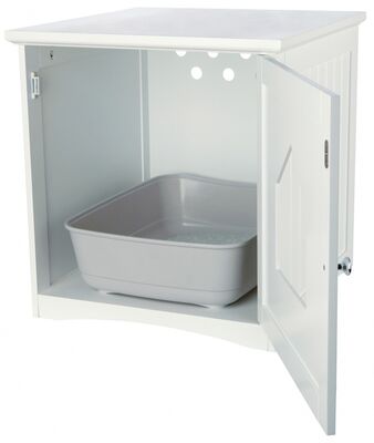 Trixie Kedi Tuvalet Evi 49x51x51 Cm Beyaz