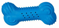 Trixie - Trixie Kauçuk İçi Su Dolabilen Kemik Köpek Oyuncağı 11 Cm