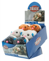 Trixie - Trixie Peluş Kedi Oyuncağı 7-10 Cm