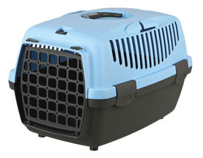 Trixie Kedi ve Küçük Irk Köpek Taşıma Kabı 32x31x48 Cm Mavi Gri