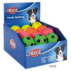 Trixie - Trixie Yüzen Natürel Kauçuk Fosforlu Top Köpek Oyuncağı 6 Cm