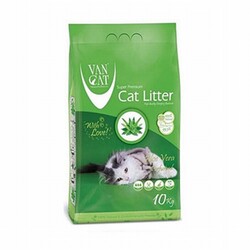 VanCat - VanCat Aloe Vera Kokulu İnce Taneli Kedi Kumu 2x10 Kg 