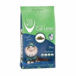 VanCat - VanCat Çam Kokulu İnce Taneli Kedi Kumu 10 Kg 