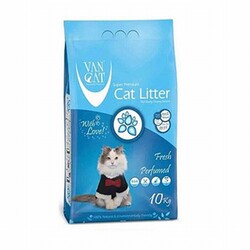 VanCat - VanCat Fresh Parfüm Kokulu İnce Taneli Kedi Kumu 2x10 Kg 