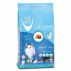 VanCat - VanCat Marsilya Sabunu Kokulu İnce Taneli Kedi Kumu 2x10 Kg 