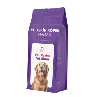 Ver Patini Tut Elimi 1 Yıllık Mama Bağışı Yetişkin Köpek Maması 12 Adet 15 Kg 