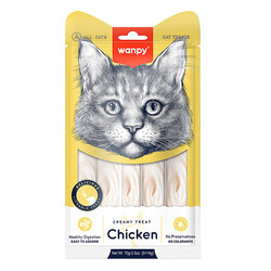 Wanpy - Wanpy Tavuklu Krema Kedi Ödülü 5x14 Gr 