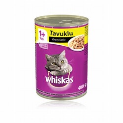 Whiskas - Whiskas Gravy Soslu Tavuklu Yetişkin Kedi Konservesi 400 Gr 