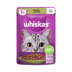 Whiskas - Whiskas Pouch Jöle İçinde Kuzulu Yetişkin Kedi Konservesi 12 Adet 85 Gr 