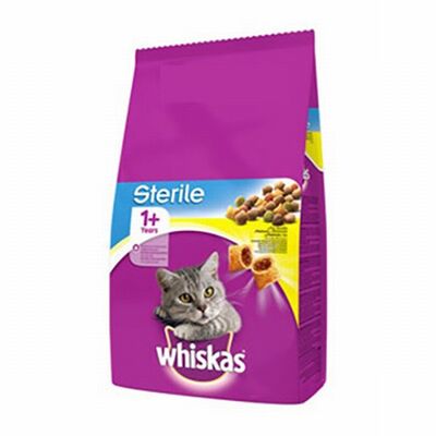 Whiskas Tavuklu Kısırlaştırılmış Kedi Maması 1,4 Kg 