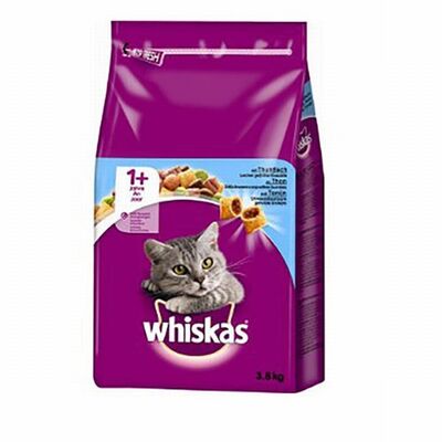 Whiskas Ton Balıklı ve Sebzeli Yetişkin Kedi Maması 3,8 Kg 