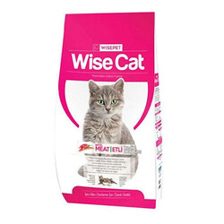 Wise Cat - Wise Cat Meat Etli ve Pirinçli Yetişkin Kedi Maması 15 Kg 